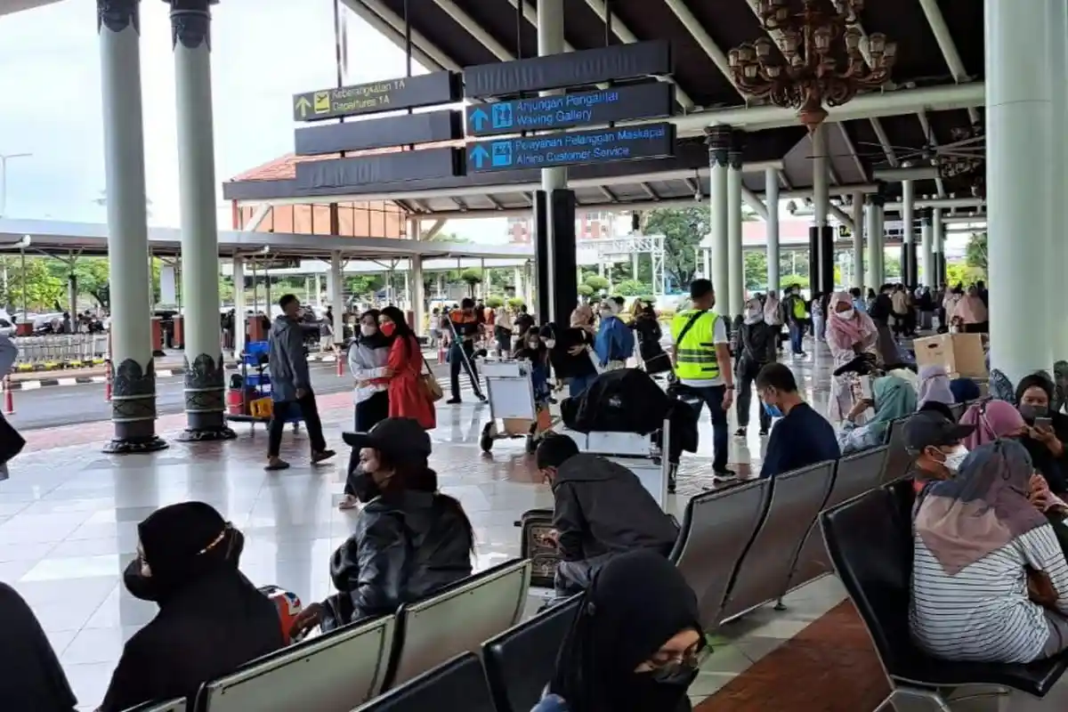 Ratusan Personel Gabungan Diterjunkan Amankan Arus Mudik Lebaran 2022 di Bandara Soekarno-Hatta