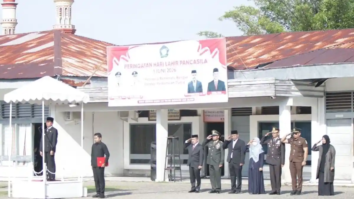 Wabup Baital Mukadis Pimpin Upacara Hari Lahir Pancasila 2026
