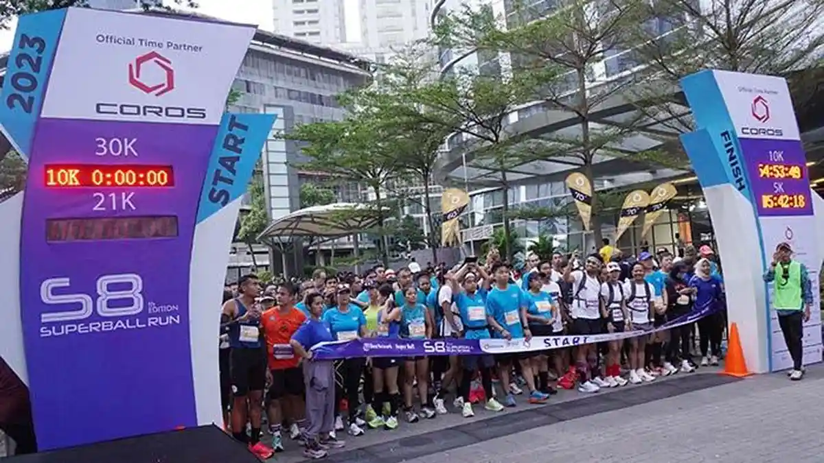 Pelari Internasional hingga Sandiaga Uno Ambil Bagian Superball Run 9th, Dihelat 15 Desember 2024