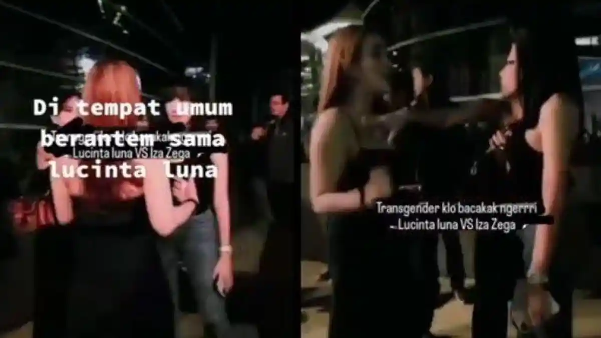 Isa Zega dan Lucinta Luna Adu Mulut, Buat Heboh dan Jadi Tontonan Banyak Orang