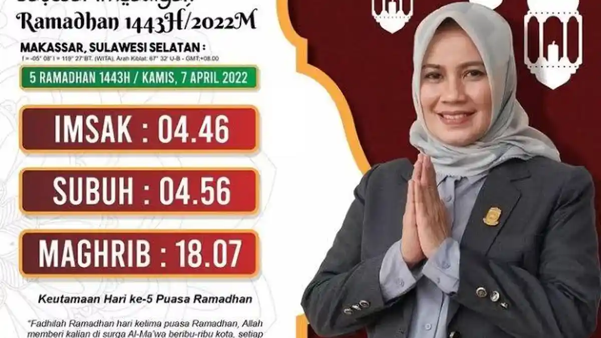 Palumara Bandeng & Tuna Andalan Menu Buka Puasa Andi Suhada Sappaile, Kurma dan Es Buah Wajib Ada