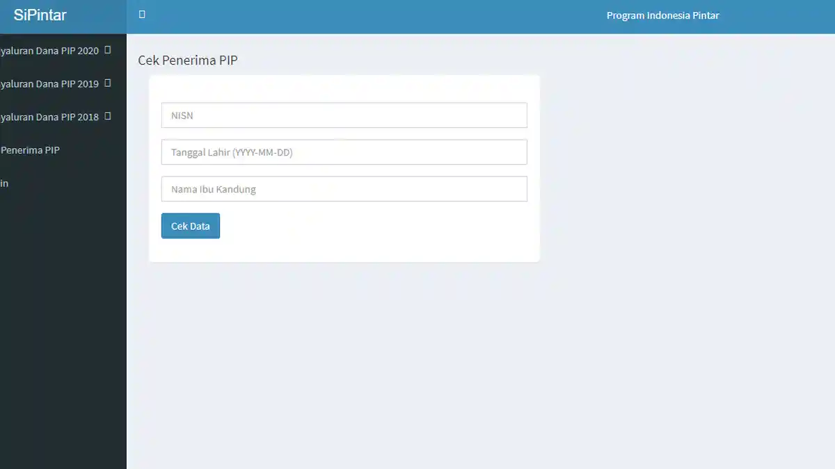 Cara Cek Bantuan Tunai Pelajar dan Mahasiswa di pip.kemdikbud.go.id