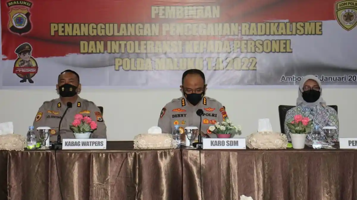 Polisi Ambon Gencarkan Sosialisasi Cegah Paham Radikalisme