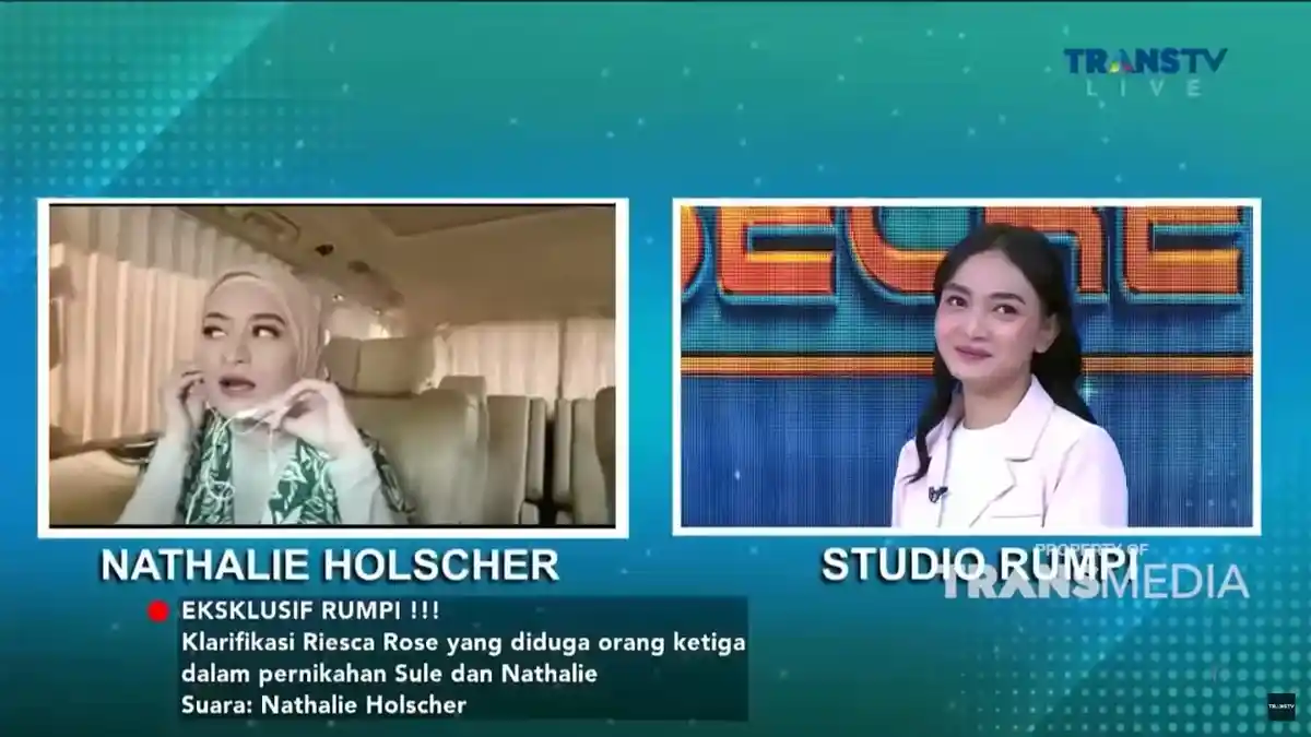 Nathalie Holscher Diblokir, Riesca Rose Minta Maaf: Kalian yang Ribut Aku yang Bangkrut