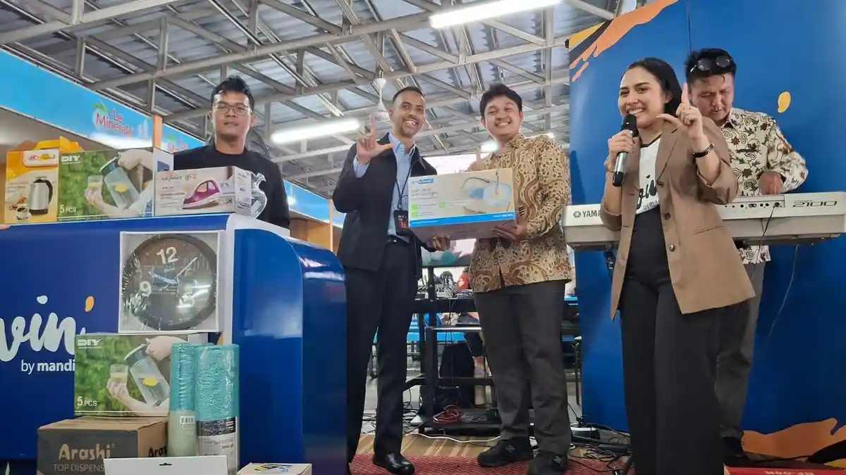 Pesta Kuliner Pendana, Kopkar SS dan Livin' by Mandiri Perkuat Ekosistem Cashless dan Digitalisasi - Wartakotalive.com