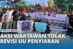 PROTES, Wartawan di Banda Aceh Demo DPRA