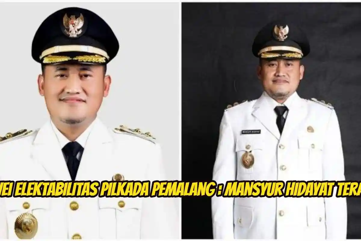 Survei Elektabilitas Pilkada Pemalang 2024, Mansur Hidayat Kalahkan Anom Widiyantoro & Iskandar Ali