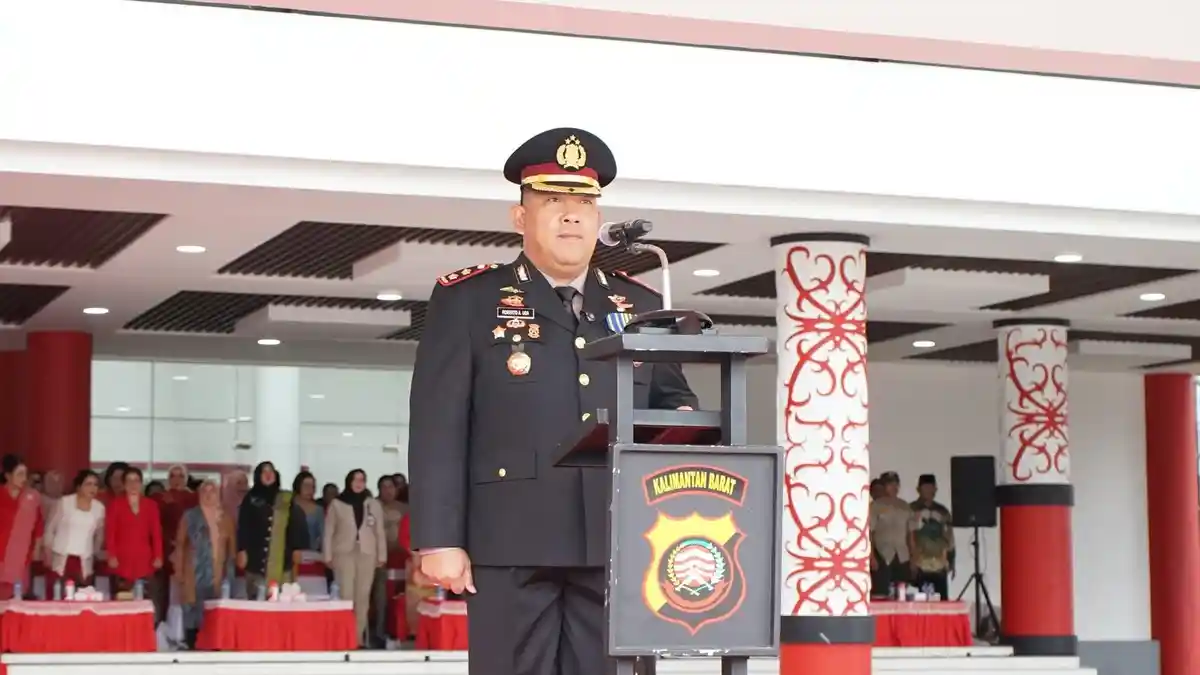 Perpisahan AKBP Roberto Aprianto Uda, Digantikan AKBP Wisnu Perdana Jabat Kapolres Baru Kapuas Hulu - Tribunpontianak.co.id