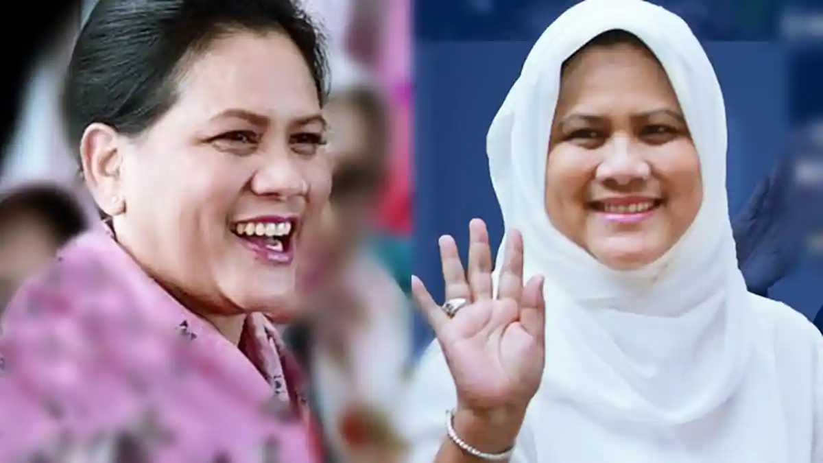Tampilan Iriana Jokowi saat Kenakan Hijab, Curi Perhatian!