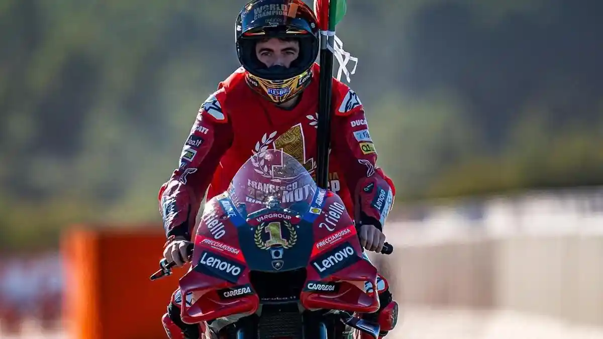 Hasil Sprint Race MotoGP 2023 - Francesco Bagnaia Menang dan Ukir Sejarah, Marc Marquez Posisi ke-3