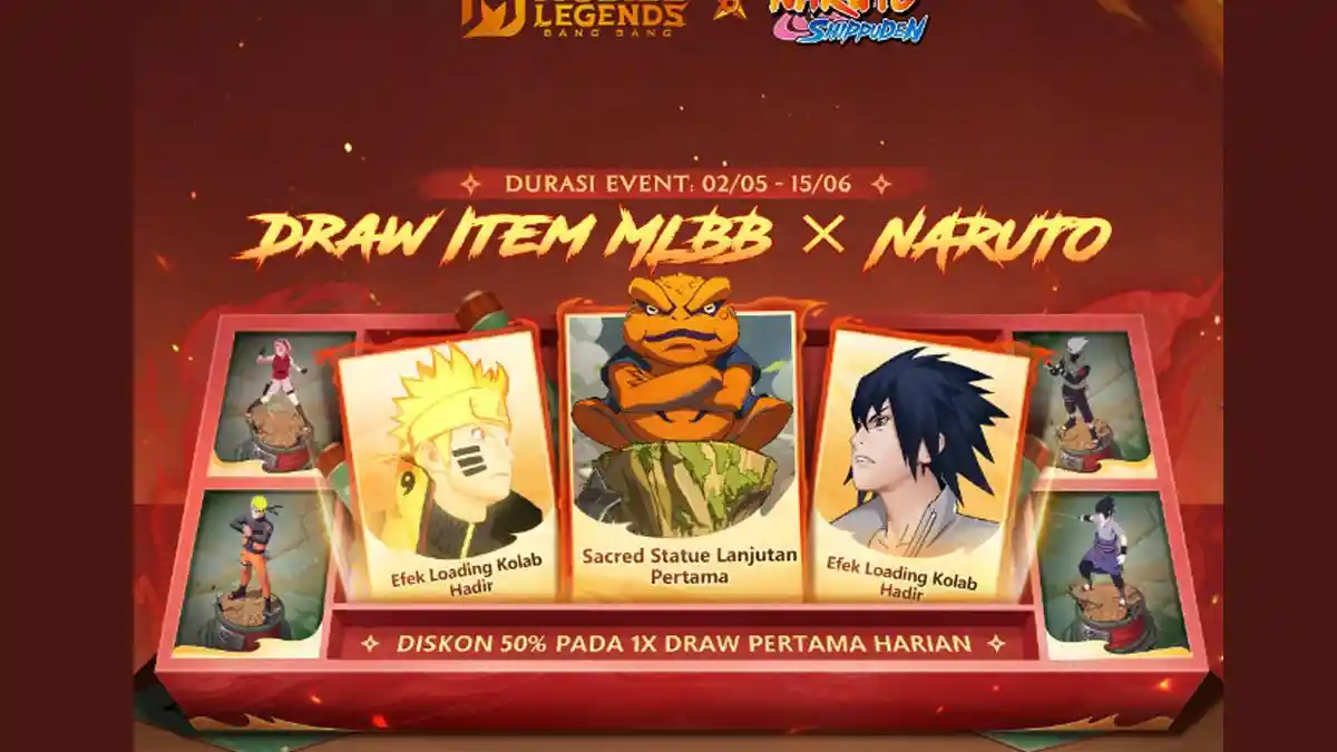 100 Kunci Jawaban Akademi Ninja MLBB x Naruto Terlengkap, Dapatkan Hadiah Skin dan Emote Eksklusif