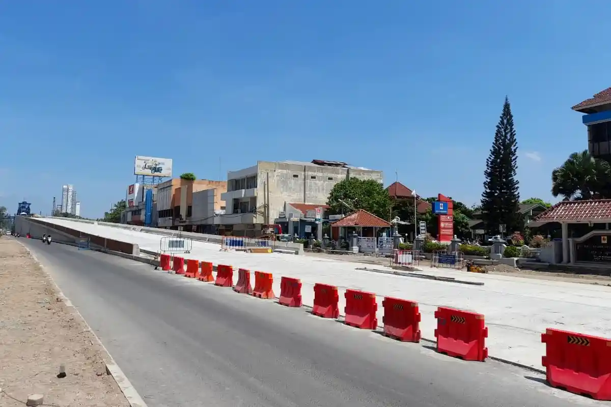 Update Proyek Flyover Purwosari Solo : Libur Natal & Tahun Baru 2021 Sudah Bisa Dilewati Pengendara