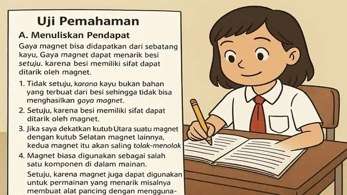 Kunci Jawaban Uji Pemahaman IPAS Kelas 5 SD Halaman 104 Kurikulum Merdeka