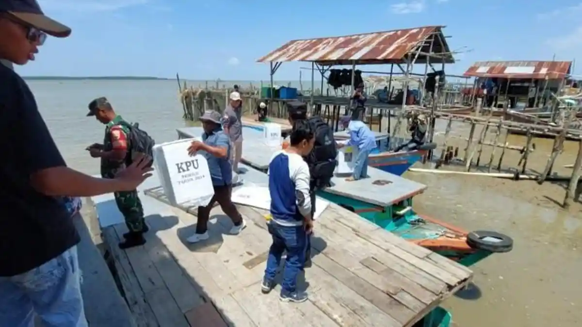 KPU Langkat Sebut Seluruh Logistik Pemilu 2024 Sudah Didistribusikan ke Desa dan Kelurahan