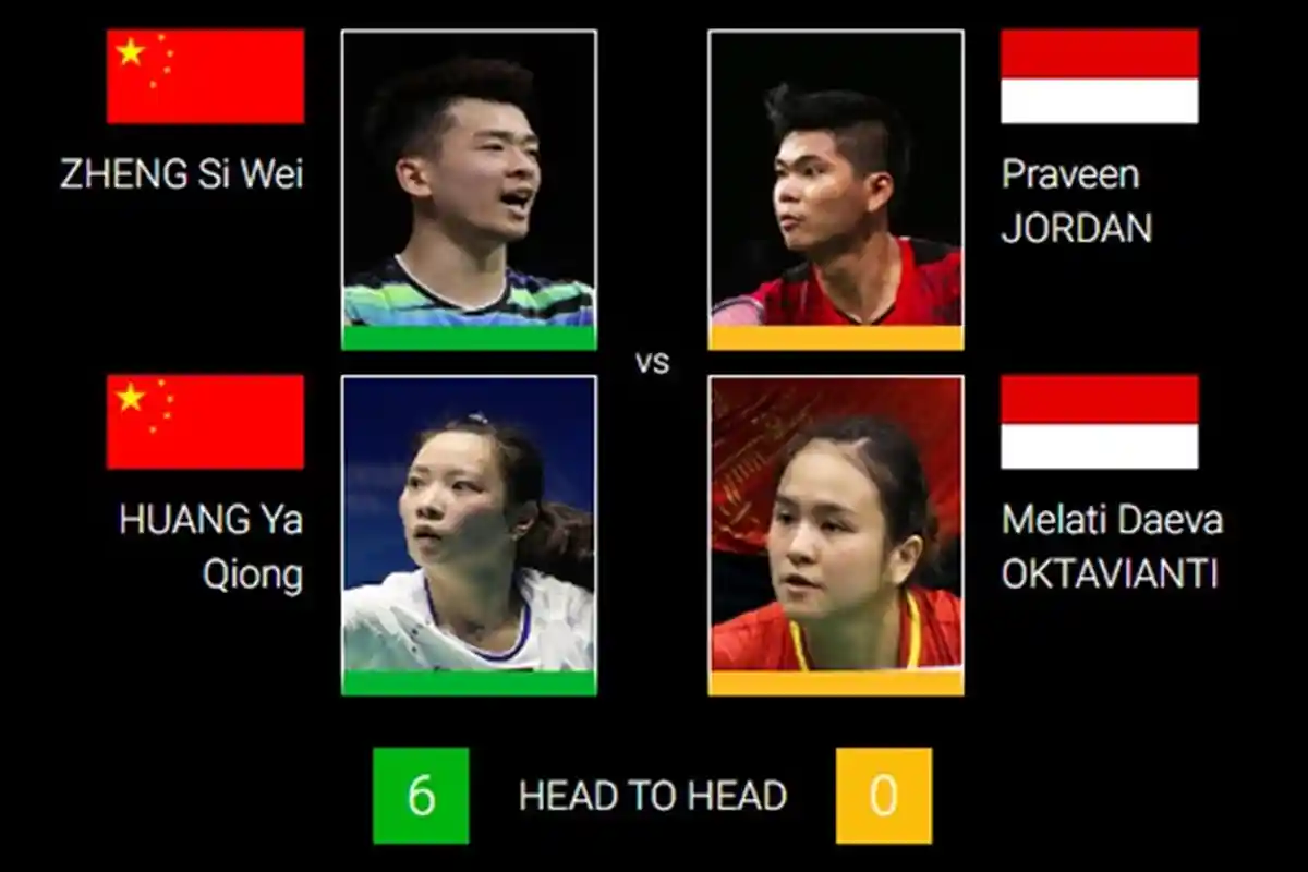 Jadwal Denmark Open 2019 Hari Ini, Menanti Praveen/Melati Raih Kemenangan Pertama atas Zheng/Huang