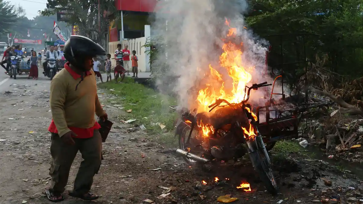Usai Ngisi Pertalite, Motor Mahasiswa Universitas Trunojoyo Madura (UTM) Terbakar dan Picu Kepanikan
