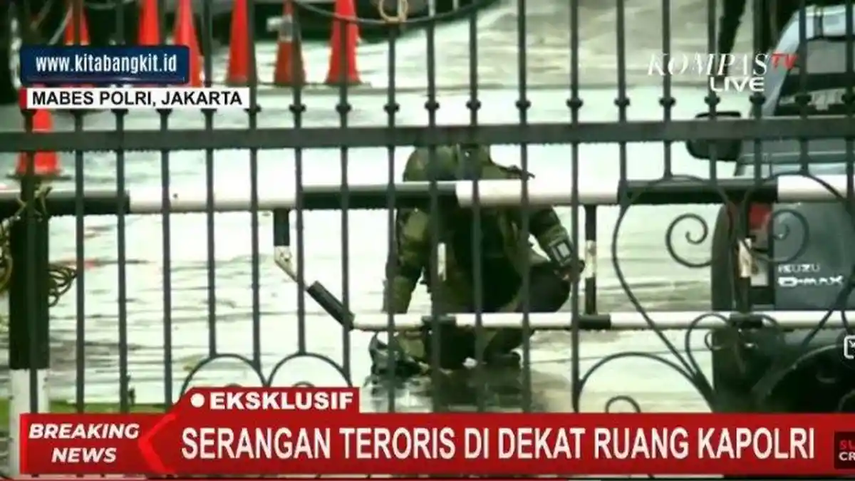 Serangan Terduga Teroris di Mabes Polri Disebut Sebuah Kesengajaan untuk Bunuh Diri