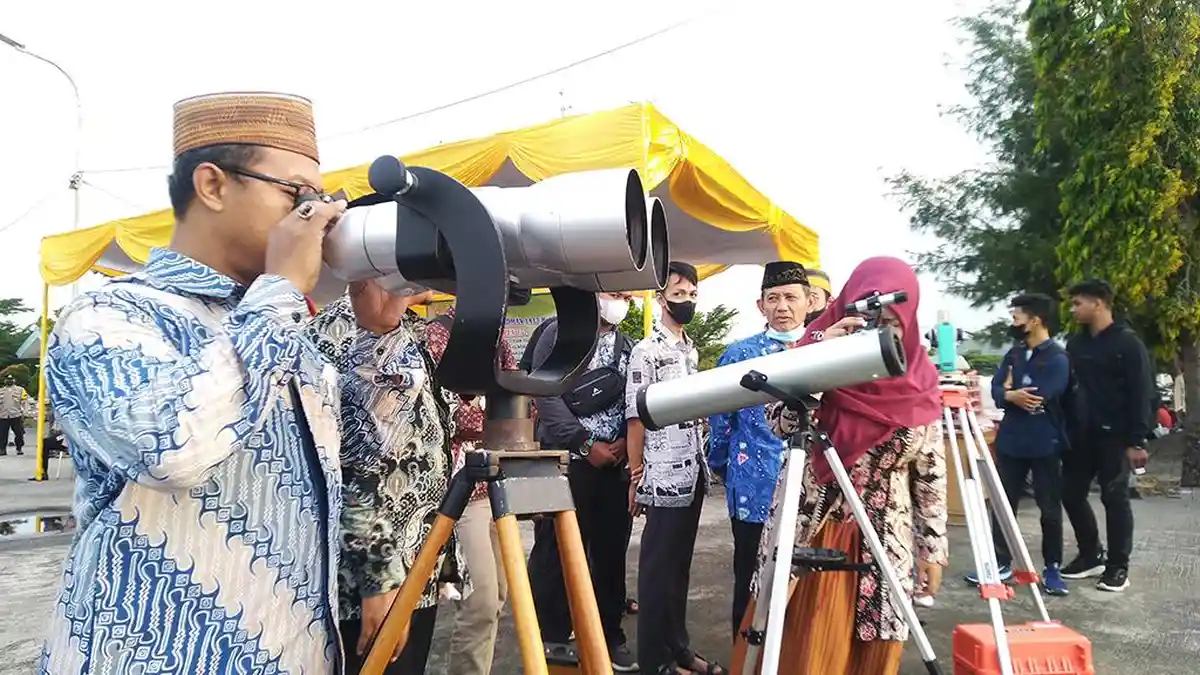 Hilal Tak Terlihat di Pelabuhan Kendal Jumat 1 April 2022