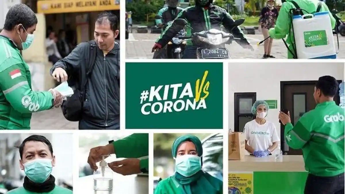 Pesan dari Manajemen Grab Indonesia untuk Bersama Melawan COVID-19