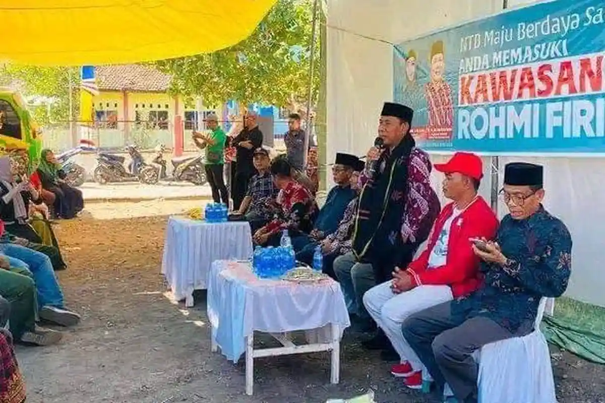 Blusukan di Kota Bima, Rohmi-Firin Janji Tuntaskan Persoalan Gas LPG 