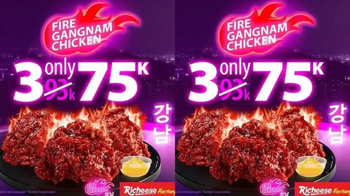 Promo Richeese Factory Hari ini Selasa 23 Mei 2023, Dapatkan 3 Fire ...