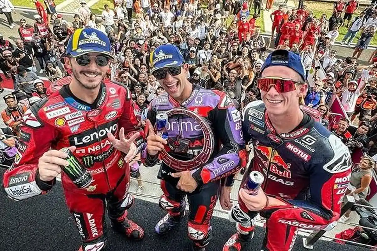 Hasil MotoGP 2024 Malaysia: Francesco Bagnaia Asapi Jorge Martin, Persaingan Juara Semakin Sengit