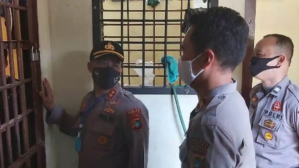 Kapolres Bangka Kunker di Polsek Merawang, Begini Pesannya