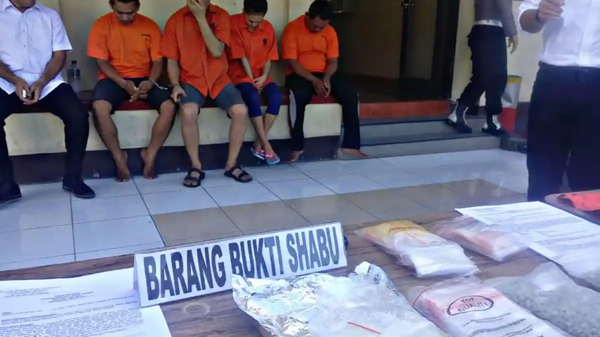 Satres Narkoba Bongkar Home Industri Sabu di Petisah Tengah