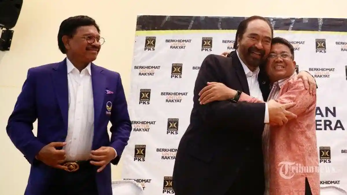 Petinggi PKS Bersilaturahmi dengan Surya Paloh di NasDem Tower, Berikut Informasinya
