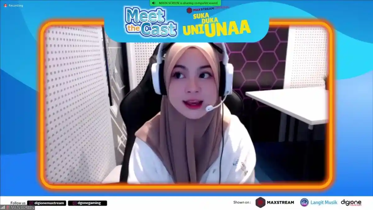 Film Suka Duka Uni Unaa Rilis 17 Maret 2023, Kolaborasi Telkomsel MAXstream dan Evos Esports  
