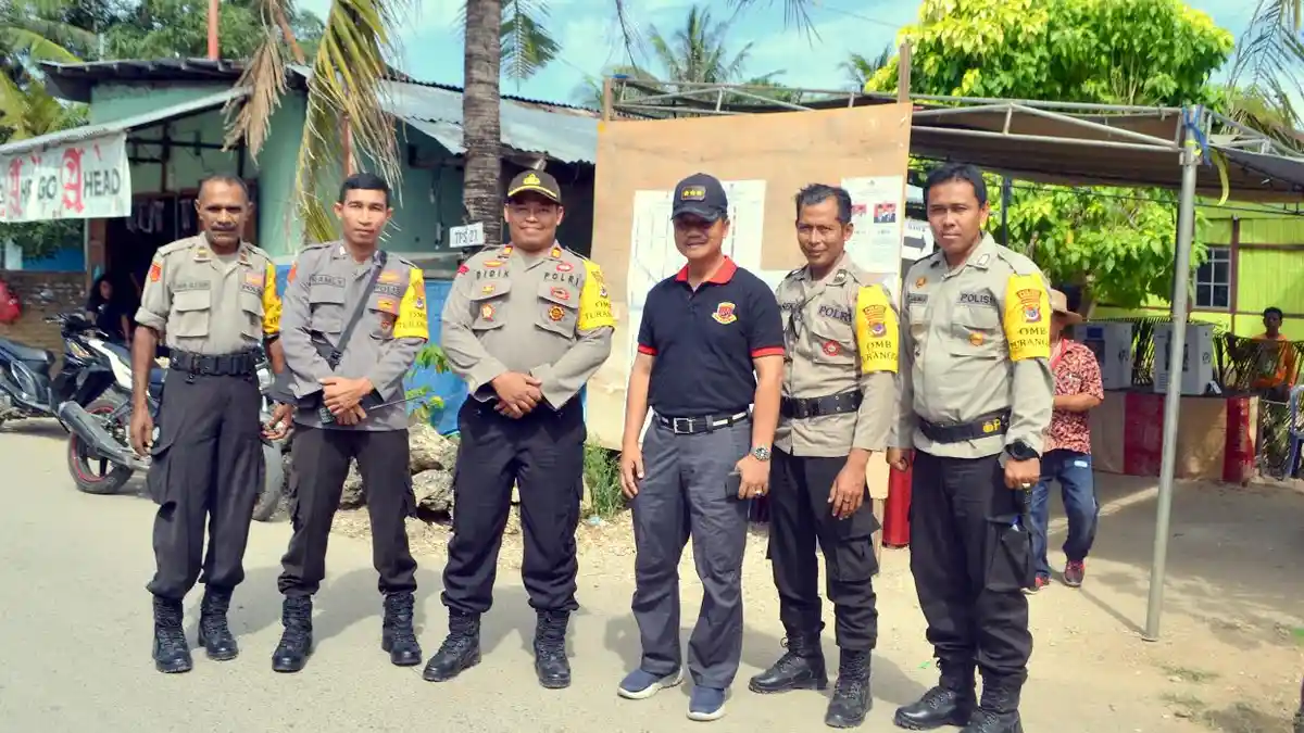 Irwasda Polda NTT Pantau PSU di Tiga TPS Kota Kupang