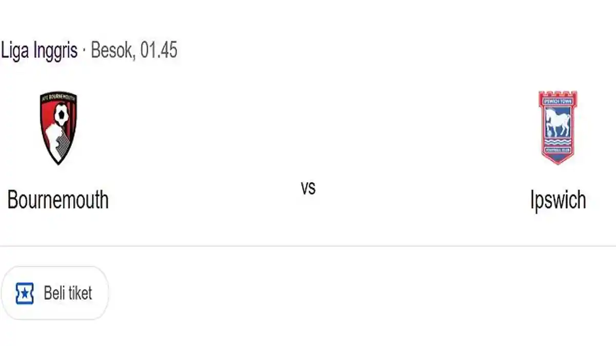 Prediksi Skor dan Susunan Pemain Bournemouth VS Ipswich Town, Adu Tajam Evanilson dan Delap
