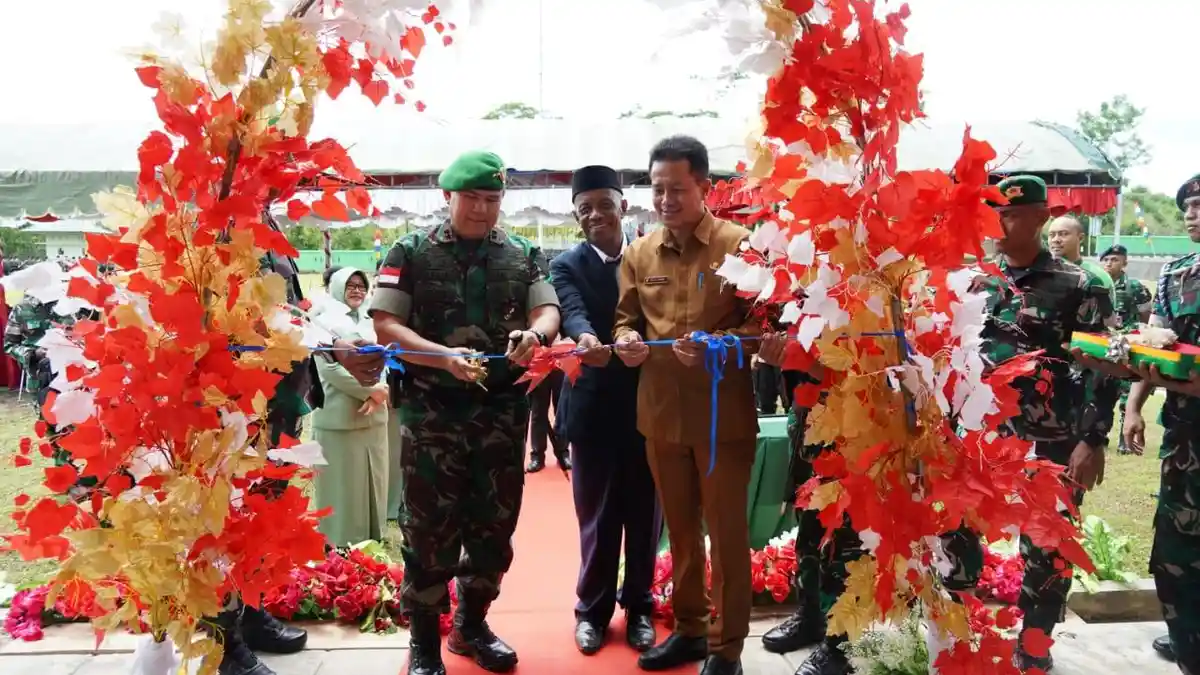 Pangdam Pattimura Resmikan Batalyon 735/Nawasena