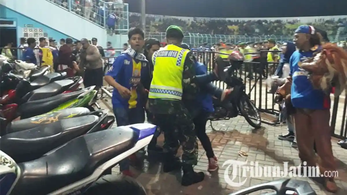 Ricuh Laga Arema FC vs Persib Rusak Fasilitas Stadion Kanjuruhan, Segini Jumlah Kerugiannya