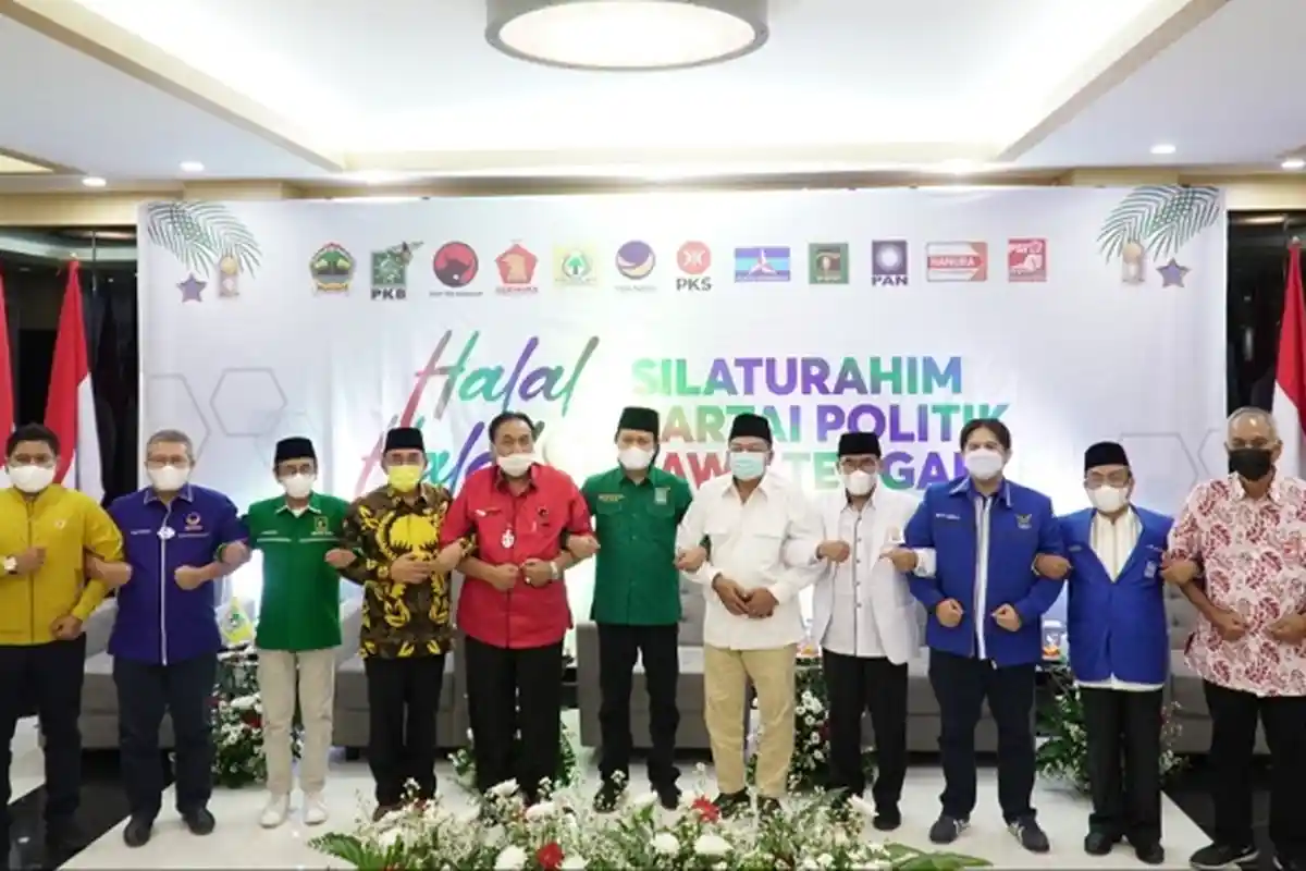 Para Ketua Partai Politik di Jateng Berkumpul, Ini yang Mereka Bicarakan