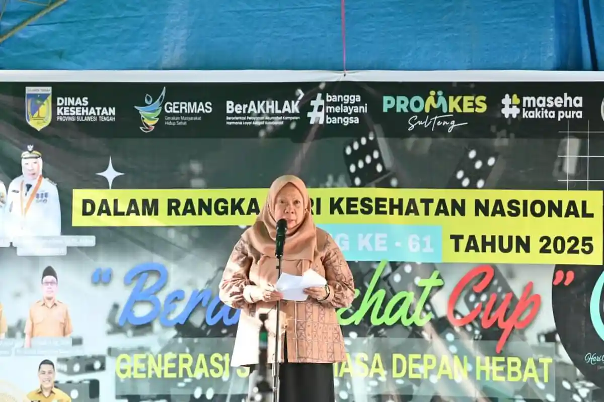 Wagub Sulteng Buka Turnamen Domino “Berani Sehat” Cup 2025