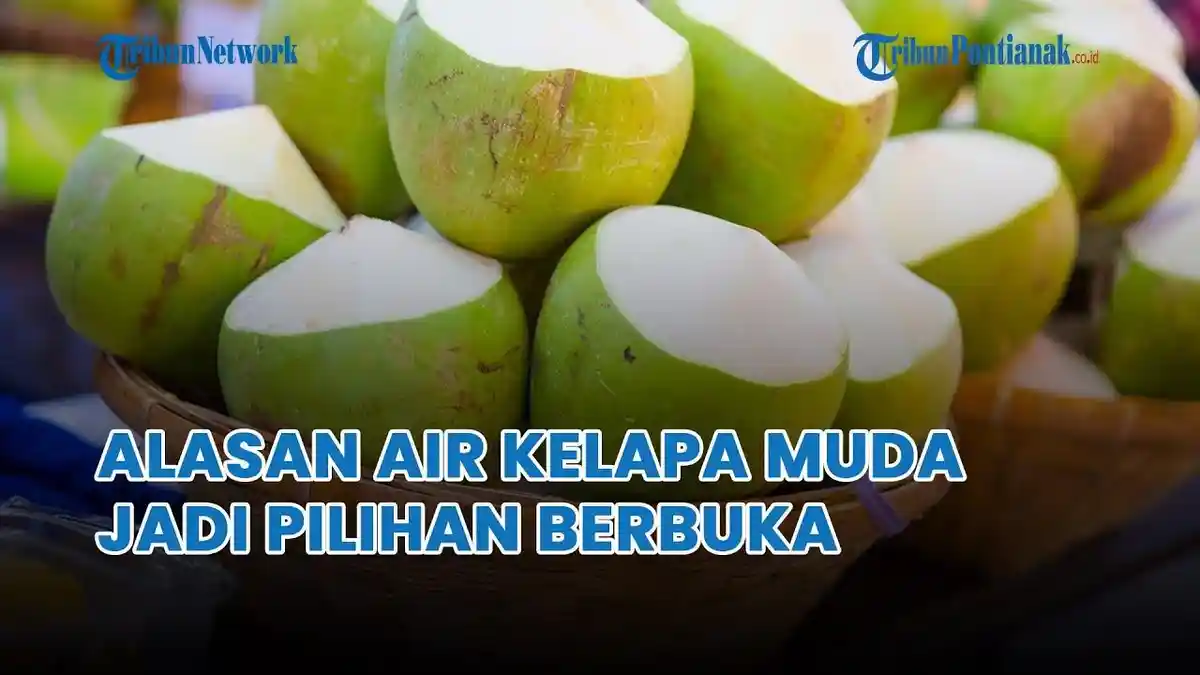 Meski Bermanfaat, Minum Air Kelapa saat Berbuka Bahaya Bagi yang Punya 5 Penyakit Ini, Ada Diabetes