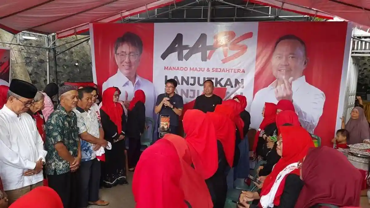 Pilkada Sulawesi Utara, Emak-Emak Relawan Bersatu Kombos Barat Janji Setia kepada SK ADT dan AA RS