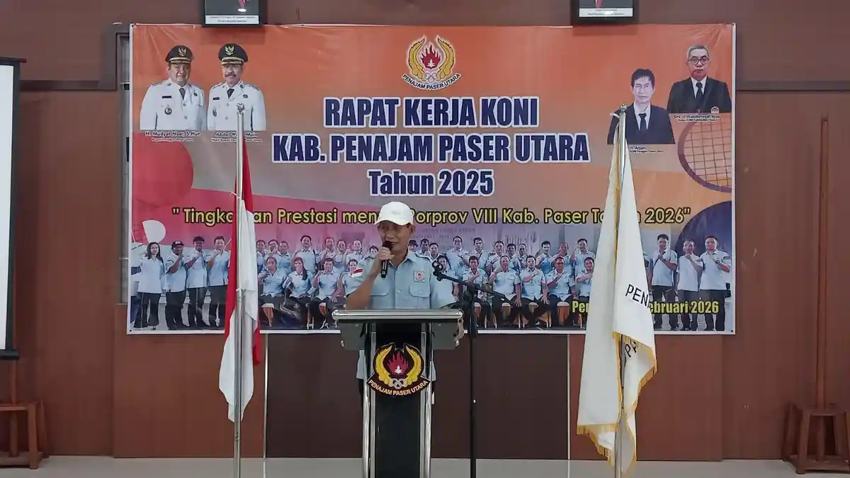 Ketua KONI PPU Minta Cabor Persiapkan Atlet Hadapi Porprov Kaltim, Arfan: Target 4 Besar