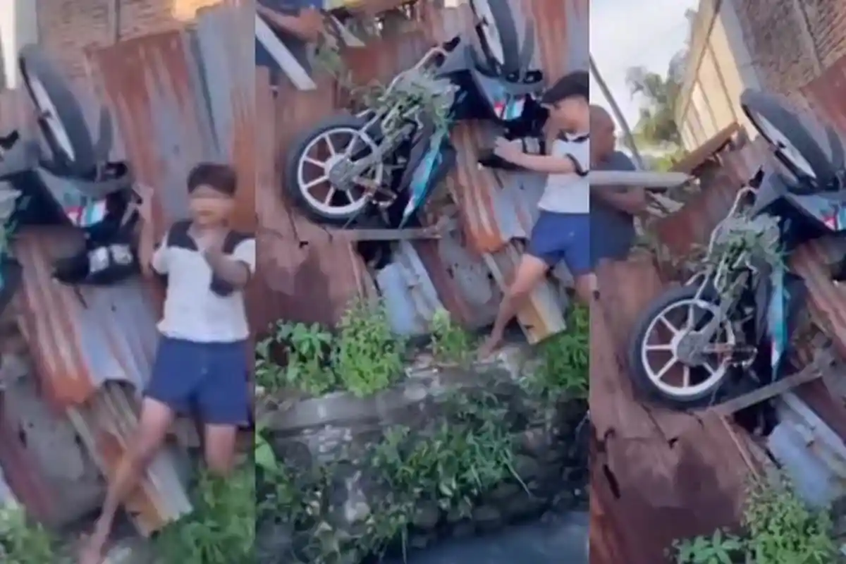 Penyebab Pengendara Motor Tersangkut di Seng Pembatas Jalan, Hilang Kendali Hingga Dilarikan ke RS