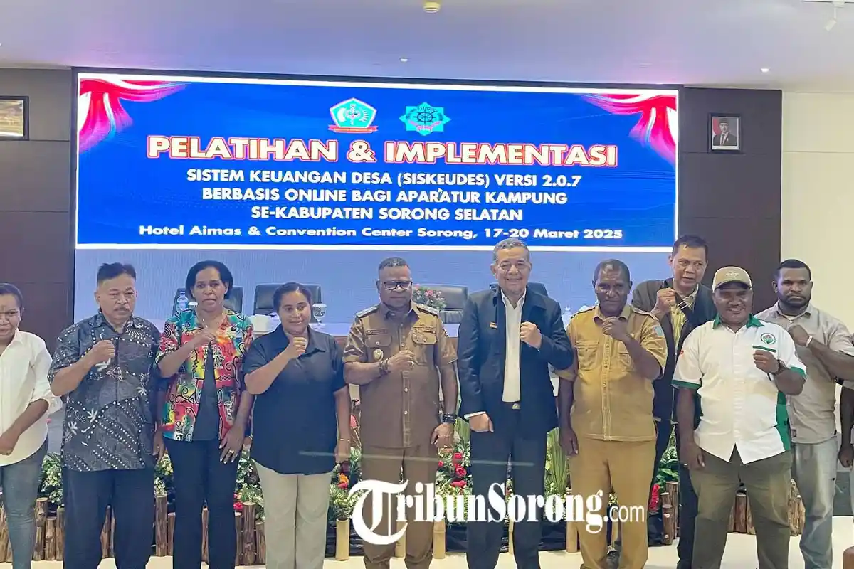 Optimalisasi Pengelolaan Dana Desa, Pemkab Sorong Selatan Latih Aparatur Kampung
