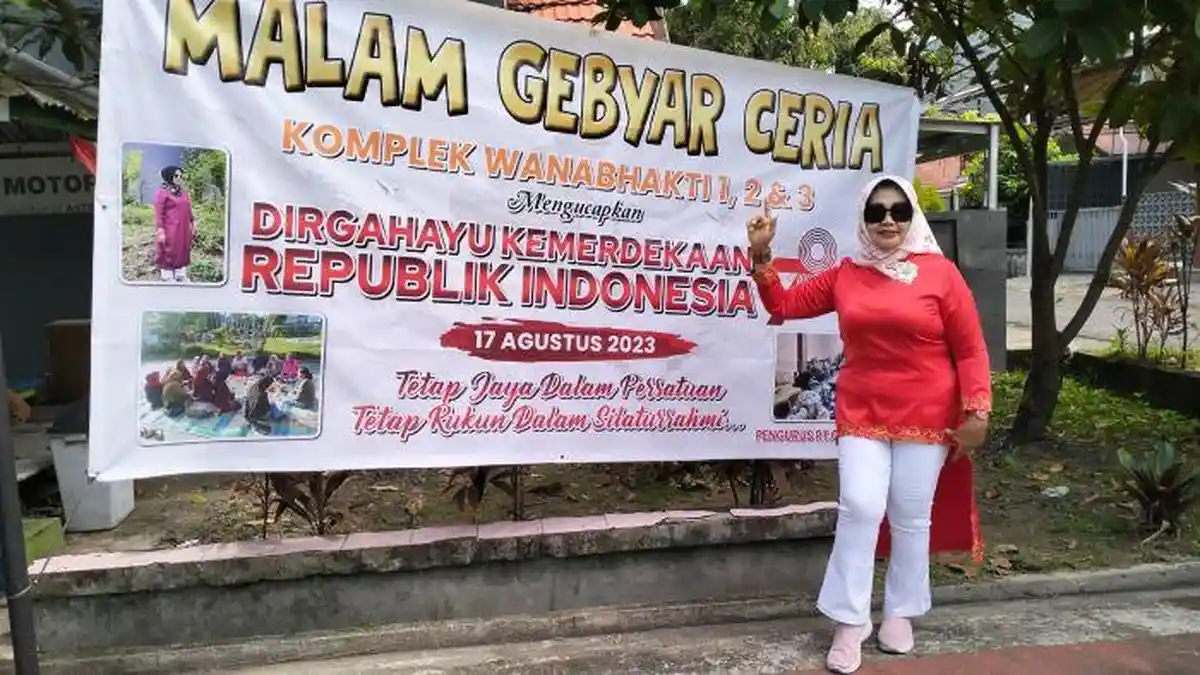 Rayakan HUT Kemerdekaan Dengan Jalin Kekompakan Bersama Warga