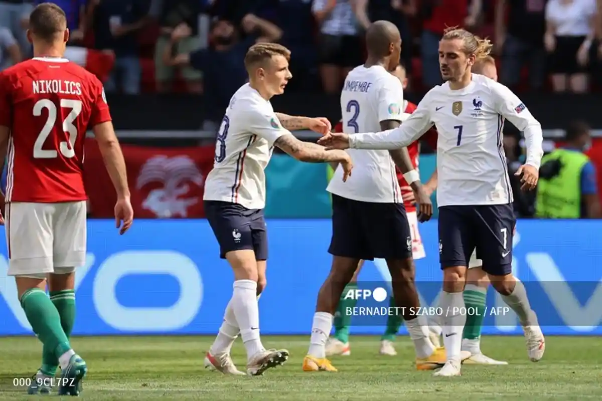 Jadwal Portugal vs Prancis Grup F Euro 2021 dan Head to Head Perancis vs Portugal di Piala Eropa