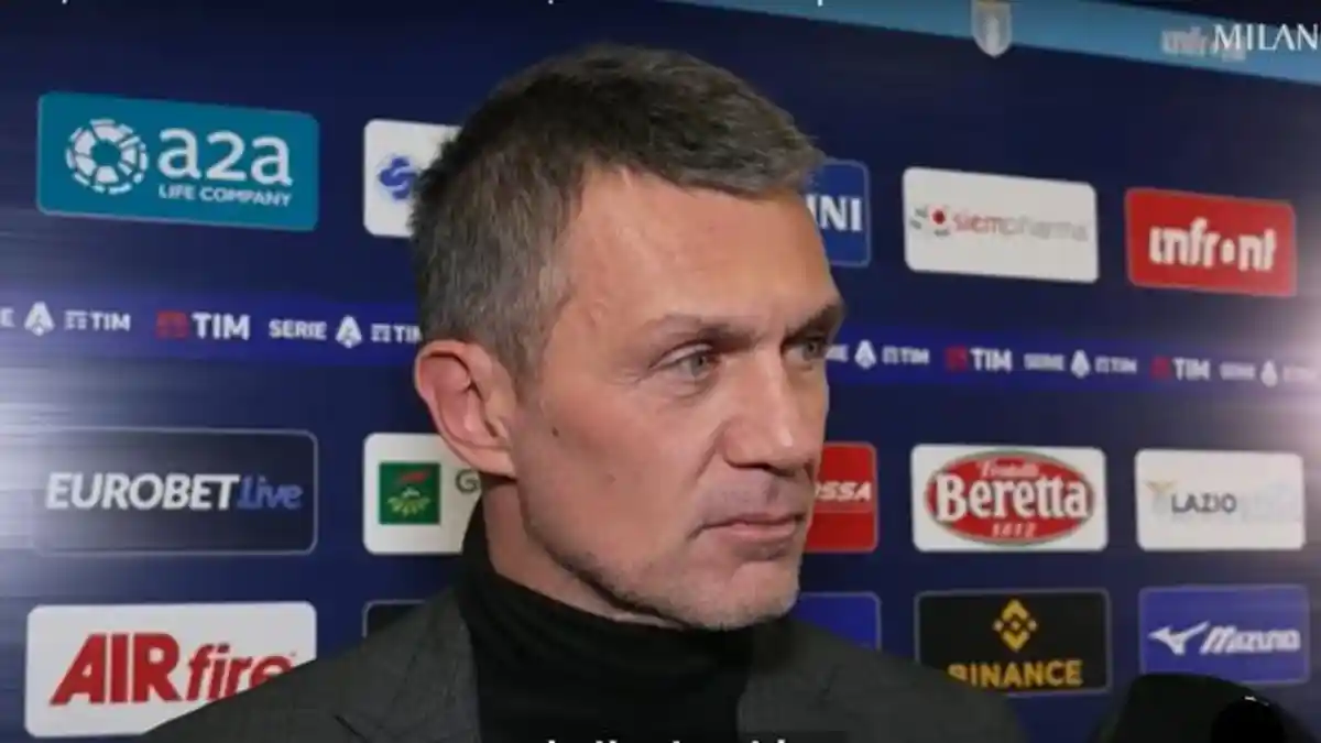 Serie A: AC Milan Kalah Telak 4-0 dari Lazio, Paolo Maldini Tak Percaya Stefano Pioli Lagi?