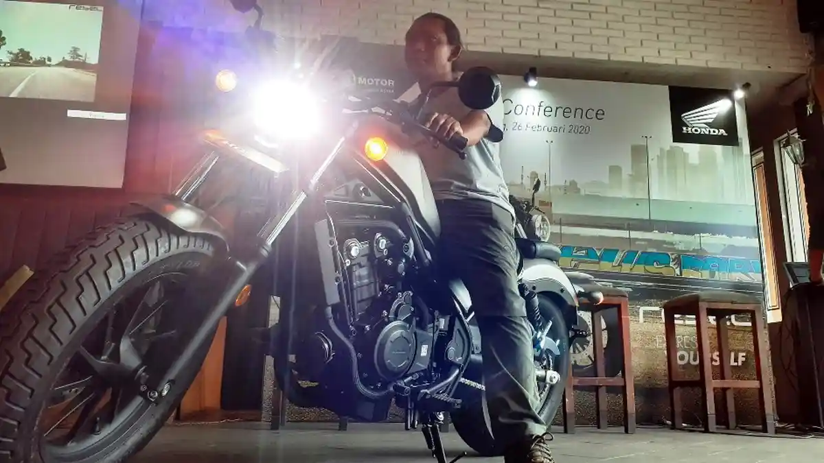 Saingi Harley Davidson, Pasar Moge Semarang Kehadiran New Honda Rebel