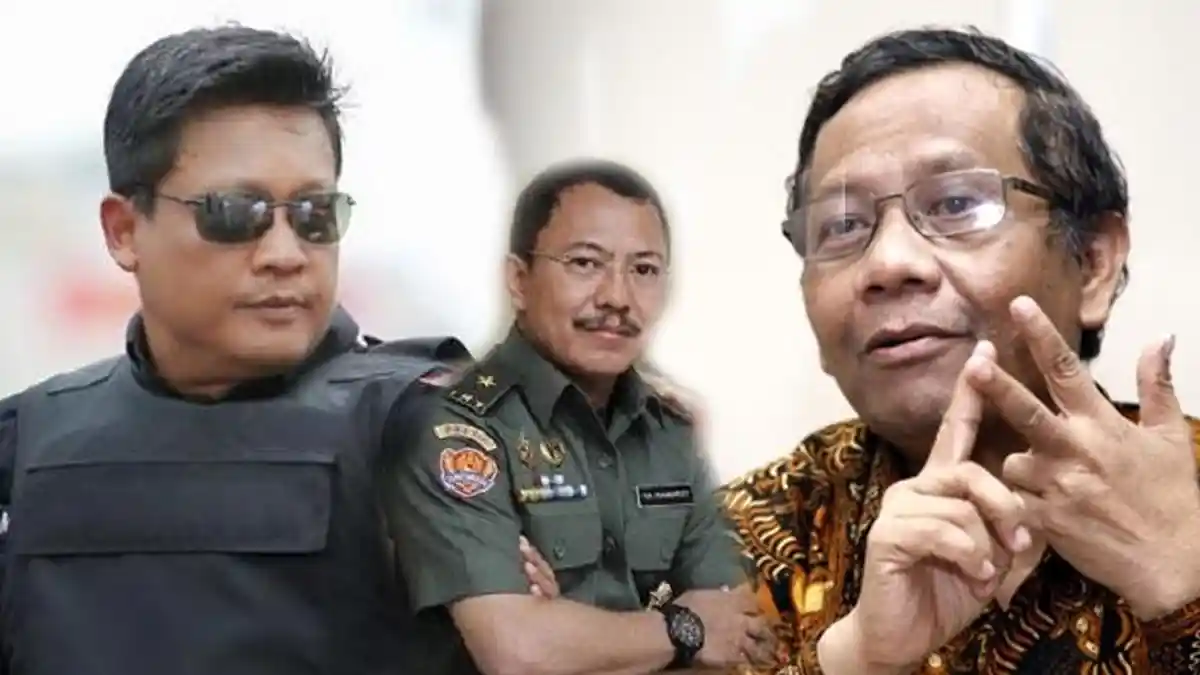 Tiga Jam Dipompa Langsung Segar, Mahfud MD dan Brigjen Pol Krishna Murti Langsung Sehat