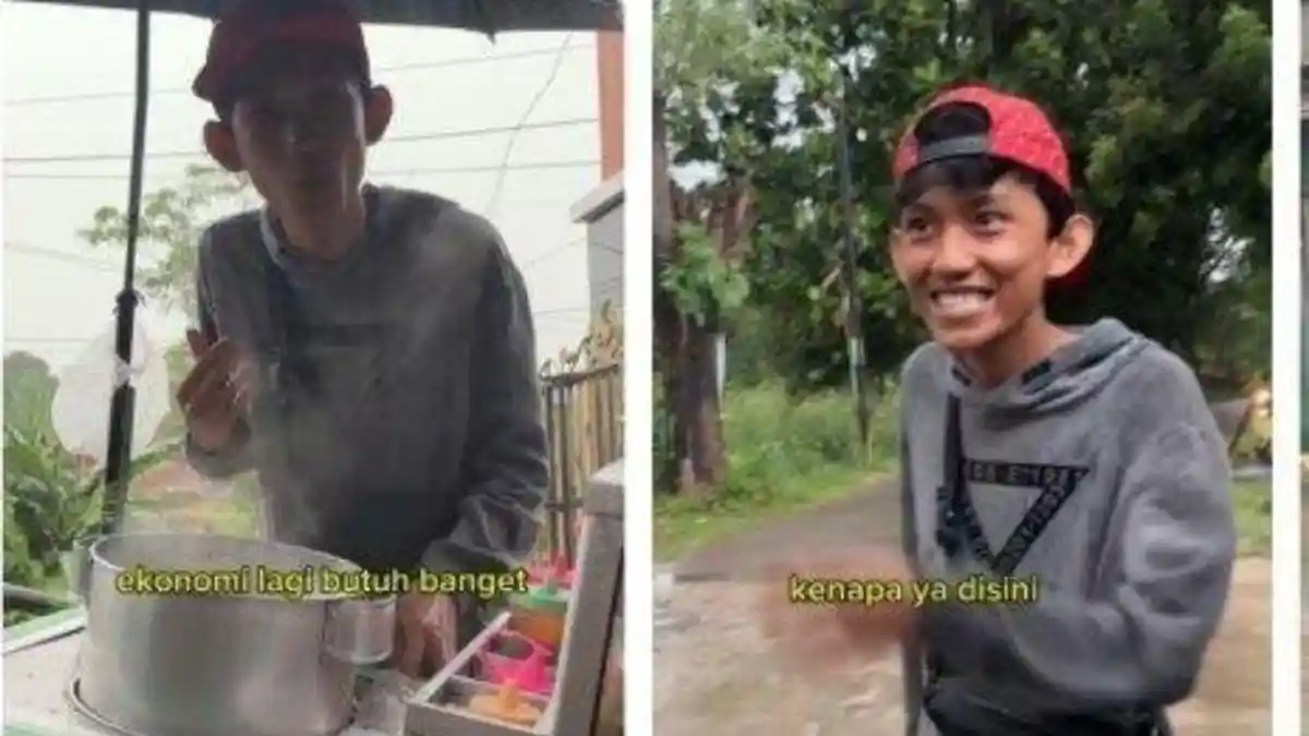 TikToker Sujud usai Dagangan Ciloknya Diborong Rp 2 Juta, Banting Setir Jualan Demi Istri Lahiran