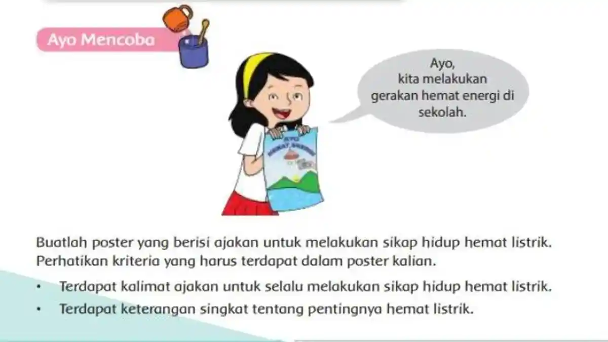 Kunci Jawaban Tema 4 Kelas 6 SD Halaman 72 Kurikulum 2013: Ayo Menulis