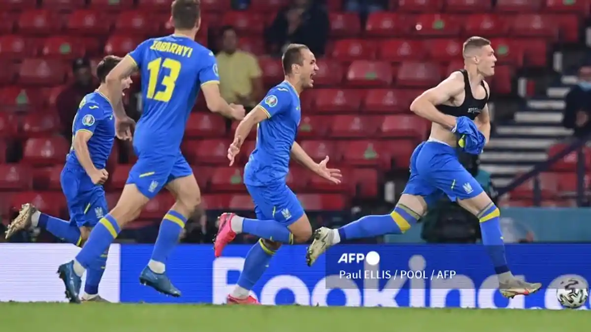 Hasil Euro 2020 - Lewat Drama Extra Time, Ukraina Taklukkan Swedia 2-1