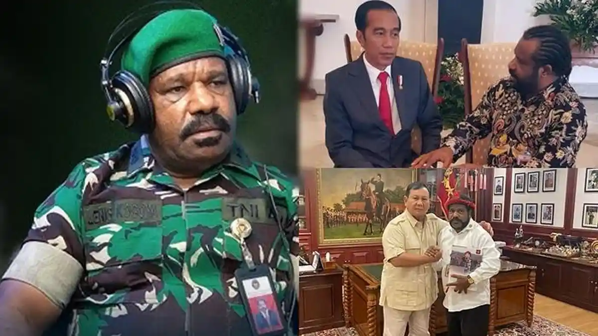 Sosok Lenis Kogoya, Panglima Perang Masyarakat Adat Papua yang Diberi Pangkat Letkol Tituler